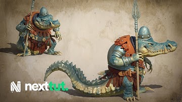New! Complete Guide to 3D Coat Course Promo | Sculpting and Painting a Creature in 3D Coat