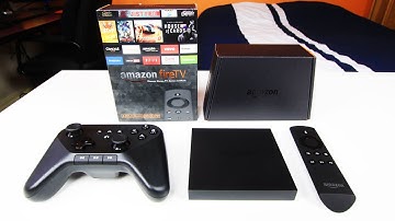 Amazon Fire TV & Game Controller Unboxing!