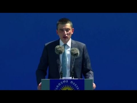 ჩვენი  მიზანია  ევროპული, სამართლიანი სახელმწიფოს მშენებლობა -  გახარია მაჟორიტარების წარდგენაზე