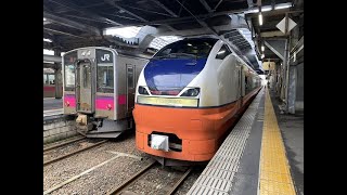 JR東日本 E751系 A-103編成 つがる4号 秋田駅から青森駅 車窓（2022/06/25）