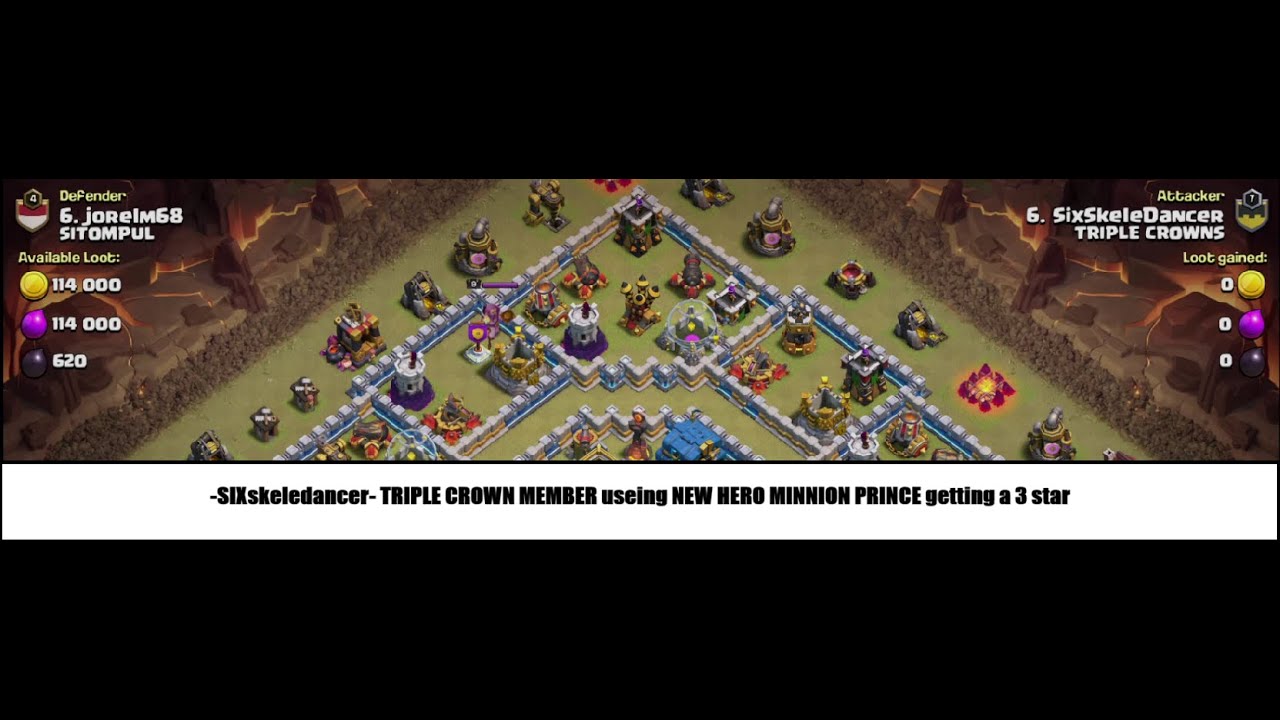 Dragon Minion prince th12 showcase YouTube