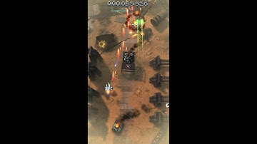 Sky Force Reloaded - Stage 3 Normal difficulty GODLIKE! (Android gameplay 1080p)