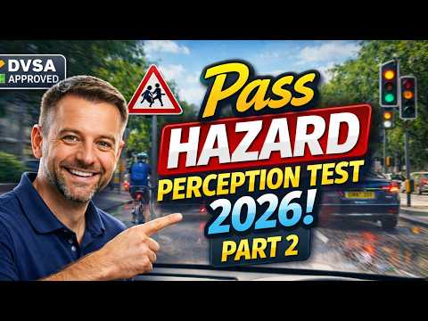 How to Pass Hazard Perception Test 2026 | Part 2 | Score 60+ With This Method (DVSA Rules)
