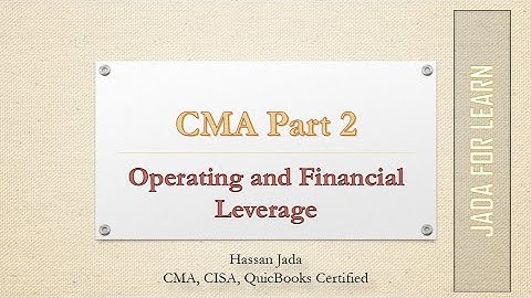 CMA Part 2 Leverage