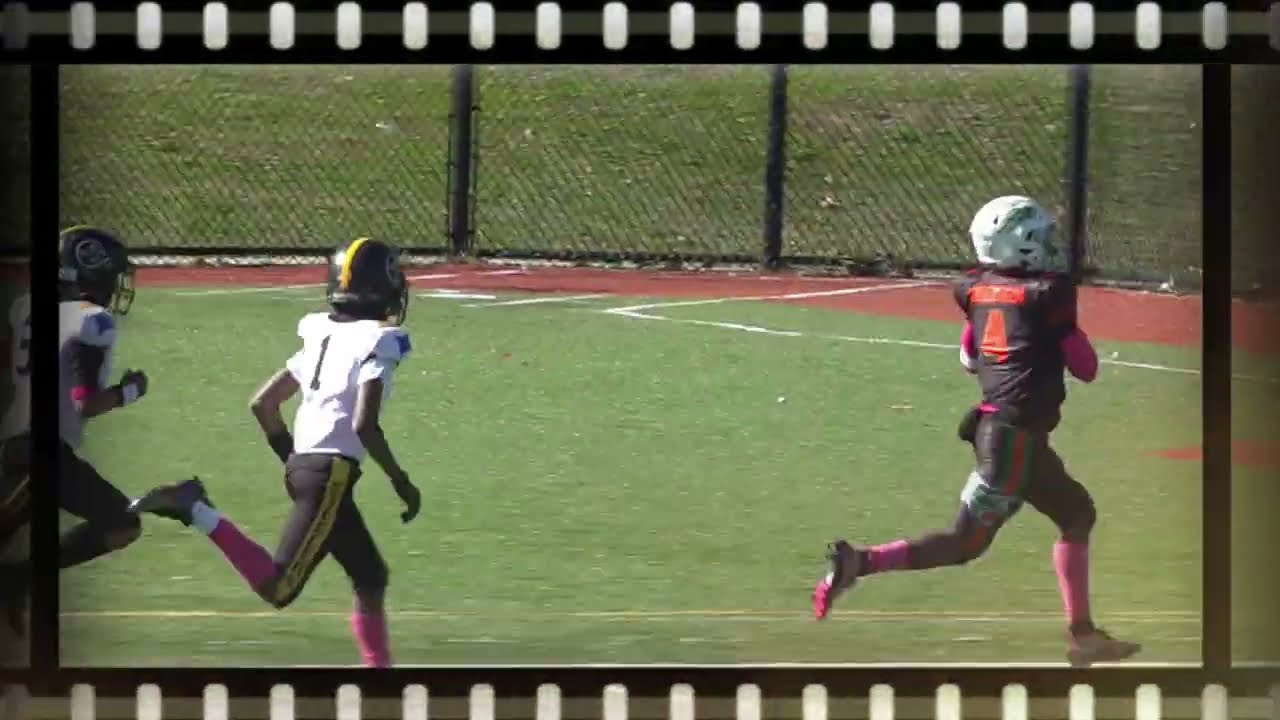 Ahzair Inabinett 12u Football Season Highlights (Hartford Hurricanes 12u 2024)