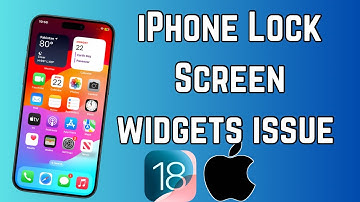 iPhone LockScreen Widgets Issue After iOS 18 Update | 2024