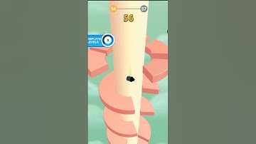 Helix Hero jump gameplay|#helixjump #games #shortsfeed