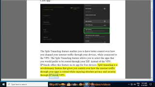 Enable Split Tunneling in IPVanish on Amazon Fire Stick/Fire TV screenshot 3