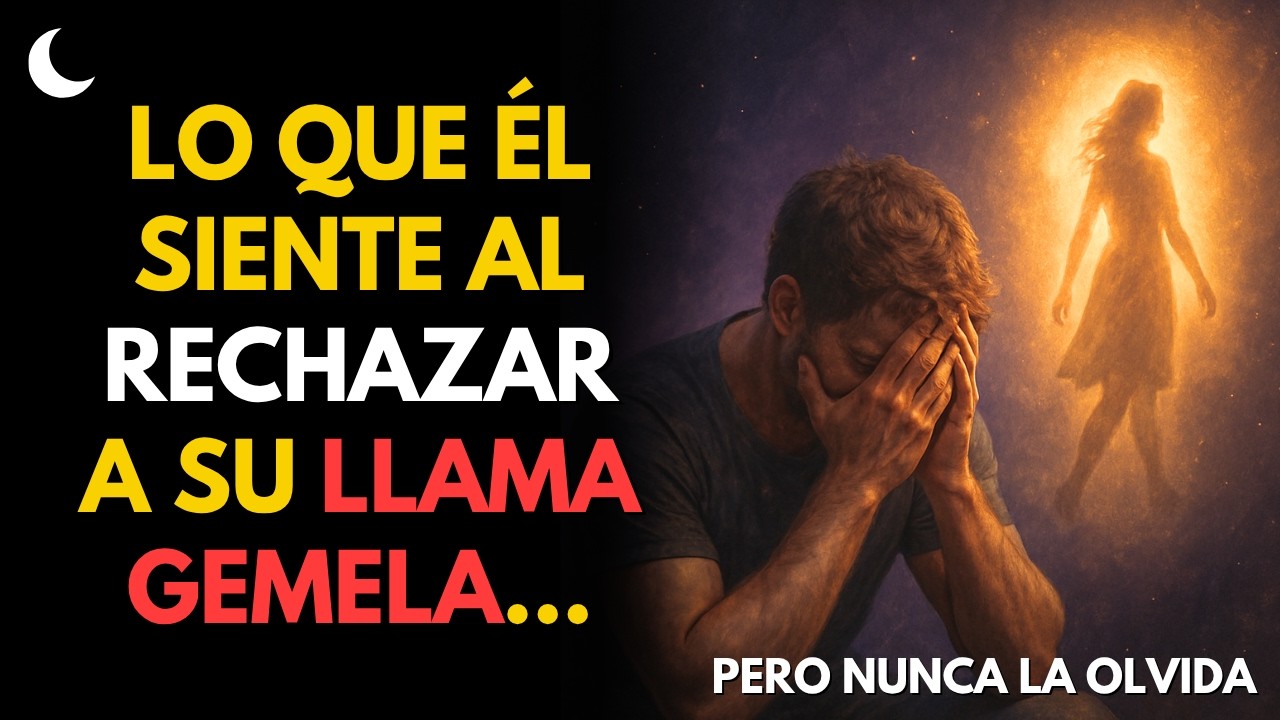 LLAMAS GEMELAS: Lo Que Él Siente al Rechazar a Su Llama Gemela | Irradia tu Energía