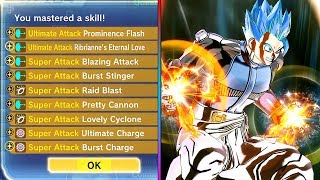 How To Unlock All DLC 9 Skill Attacks For CAC! - Dragon Ball Xenoverse 2