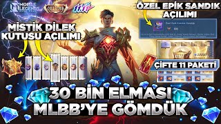 30 Bin Elmaslık Çifte 11 Dilek Çekilişi | Mistik Dilek Kutusu ve Özel Epik Sandığı Açılımı Yaptım