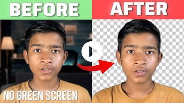 Remove video background on MOBILE without Green Screen | Free Tool!