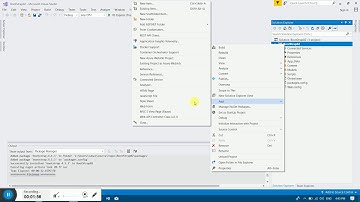 How to Add bootStrap css files into visual studio 2017.