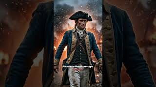 "ALEXANDER HAMILTON’S FEARLESS MOMENT IN WAR "⚔️🔥 #History #AlexanderHamilton #WarStories #Courage