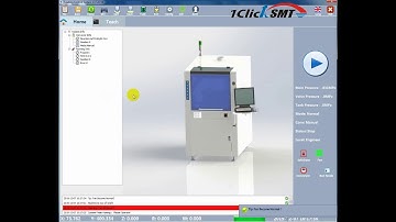 Selective coating machine SC 900 programming video