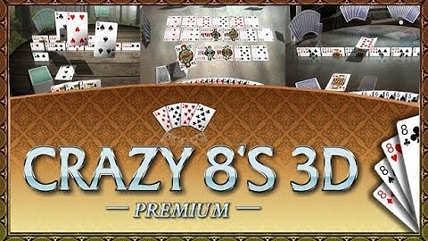 Crazy Eights 3D Premium PC Gameplay