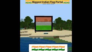 Mojang added a Indian flag Portal || Indian flag Portal || #shorts screenshot 5