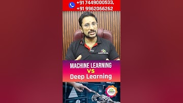 💥Machine Learning vs Deep Learning - Difference between Machine Learning and Deep Learning in Tamil