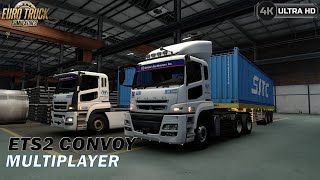ETS2 CONVOY ON PHILIPPINE MAP MOD | DELIVERING SITC CONTAINER TO BALAGTAS BULACAN | FUSO TRUCK