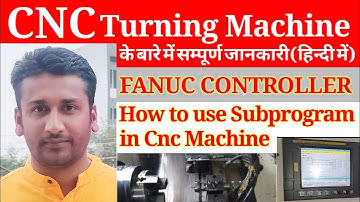 How to use subprogram in cnc machine ! Subprogram in cnc machine !