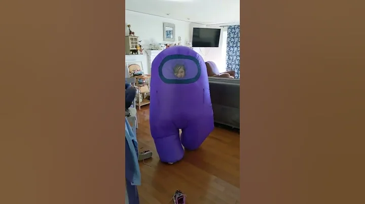 Purple Among Us costume