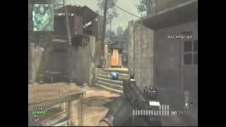 MW3 rape train on infection(19-1) with throwing knife