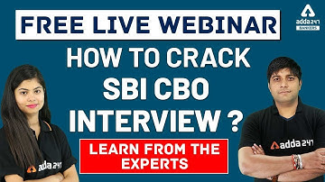 How to Crack an SBI CBO Interview? | Learn from the Experts | Adda247