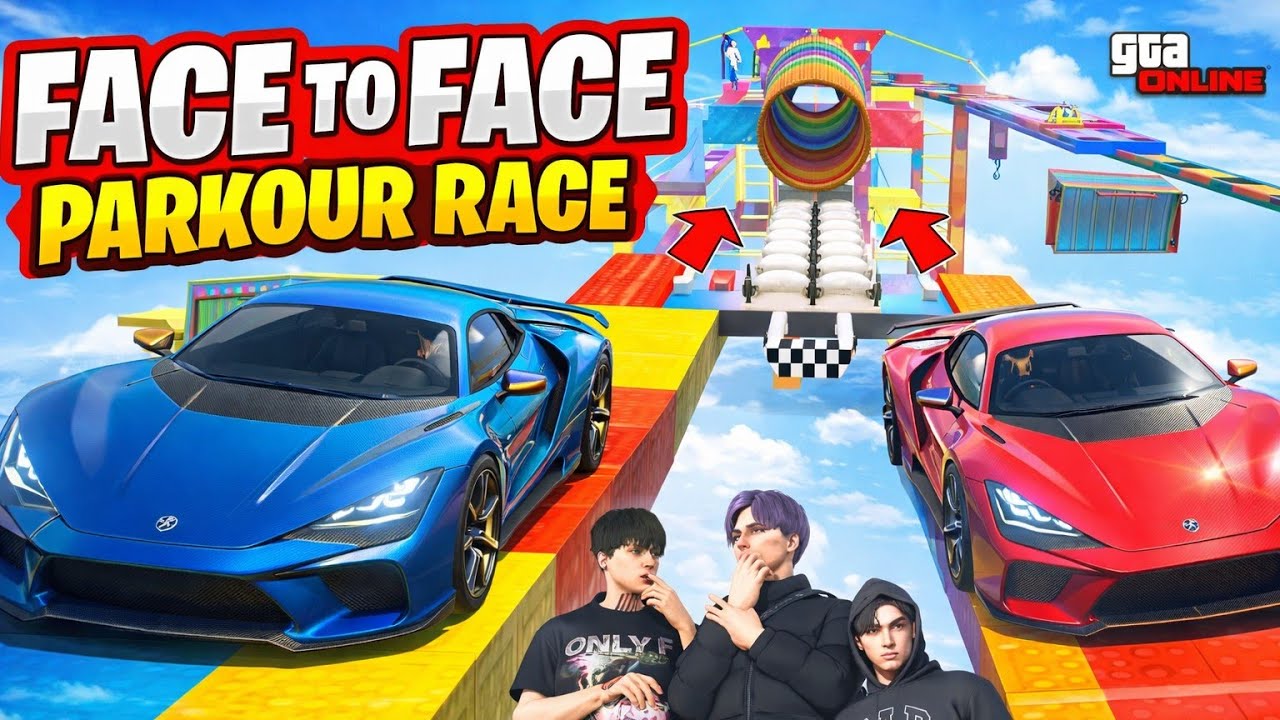 🔴LIVE - GTA5 ONLINE FACE TO FACE RACE 