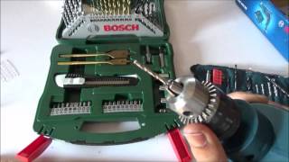 How to use a drill machine with Bosch GSB RE 450-Watt kit