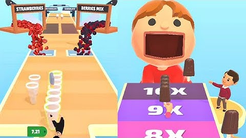 Popsicle Stack - All level Gameplay Walkthrough Android, iOS part 10