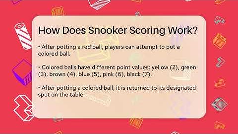 How Does Snooker Scoring Work? - Billiards Hustlers