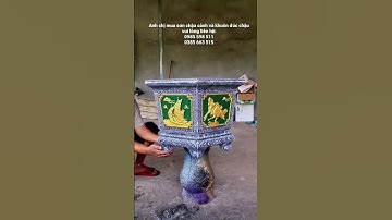 Lục giác 60 chân liền sơn giả đá