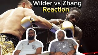 Wilder vs Zhang Reaction | Michael Hunter & Giovanni Scuderi