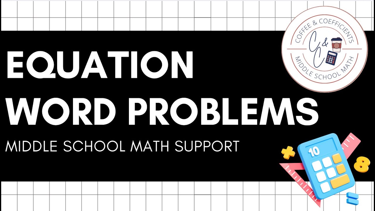 Equation Word Problems - YouTube