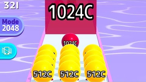 Ball Run 2048 All Levels Gameplay ( Android iOS) Level 68