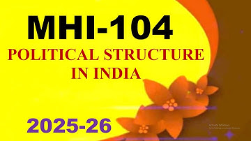 IGNOU MHI-104 Solved Assignment English Medium 2025-26 For July 2025 and January 2026 Sessions