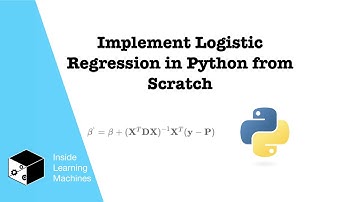 Implement Logistic Regression in Python from Scratch