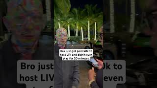 There were 20-30 people waiting for him outside and he took photos for 2-3 minutes then left!