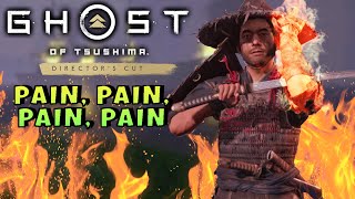 Can you beat Ghost of Tsushima without taking damage, sword only, no armor, no charms + more?