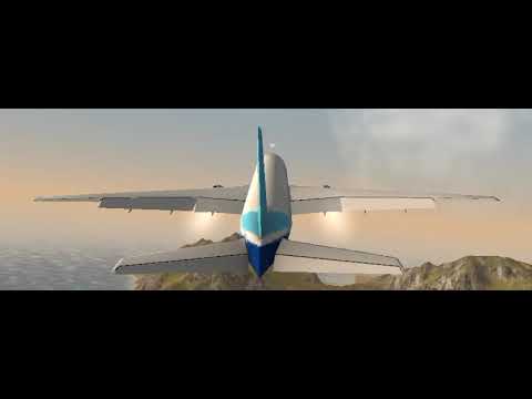 hotrai airlines flight 160- crash aviation in jumbo jet flight simulator