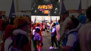 Toquei Blue Bird para esses cosplays de Naruto e Kushina na CCXP na flauta! 🎵 #Naruto #flauta