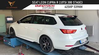 Seat Leon Cupra R 2.0Tsi 300 Stage 3 425Hp 539Nm Dynotech Chiptuning