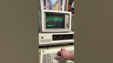 Vintage IBM PC ASMR  #computer #retrotech #retrogaming #retro