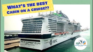 Cruise on the MSC Grandiosa with Rear Aft Balcony Tour