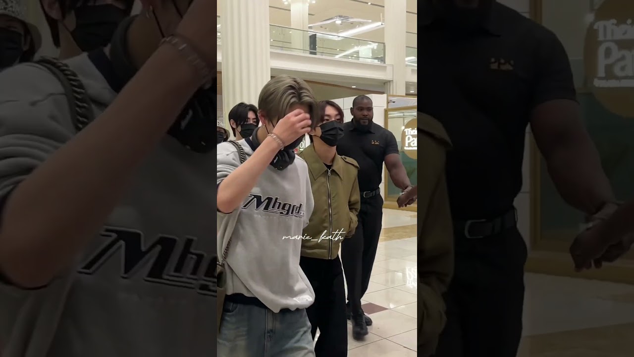 ENHYPEN arrival at DXB Airport