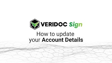 Update My Details | VeriDoc Sign | E-signature| Document Transparency | Blockchain Technology