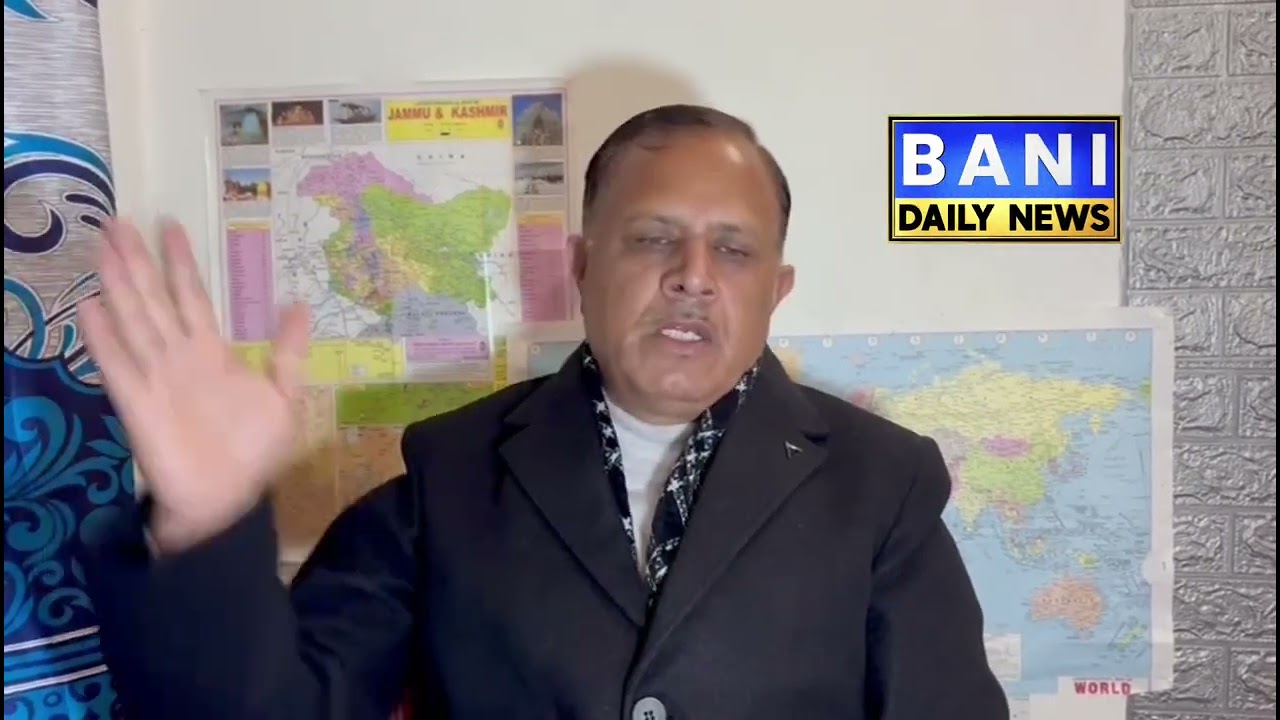 EX.MLA Bani thanks to the centre Govt.for sanctioning of PMGSY roads in Bani constituency.