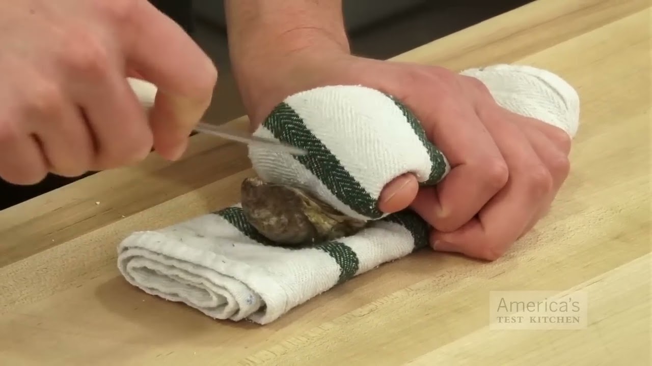 60-Second Video Tips: The Best Way to Shuck an Oyster | America