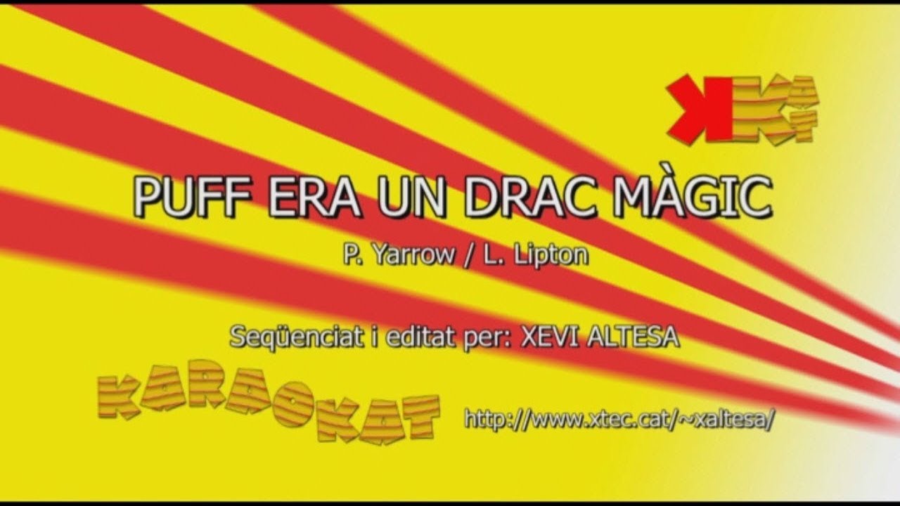 Puff The Magic Dragon - Peter Paul \u0026 Mary Karaoke