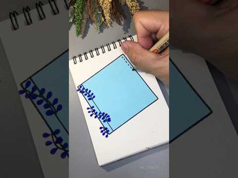 Sticky notes design idea||RG CRAFT ##youtubeshort #fypシ #notebook #stickynotes